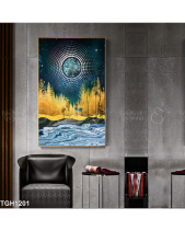 Tranh Trăng Và Sông Tgh1201 - belovedbeyond.com