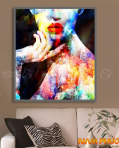 Tranh Cô Gái Nghệ Thuật Tgh1134 - belovedbeyond.com