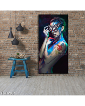 Tranh Cô Gái Màu Sắc Nghệ Thuật Tgh2861 - belovedbeyond.com