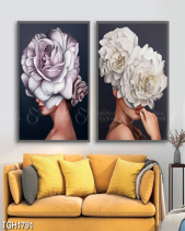 Tranh Hoa Hồng Trắng Tgh1791 - belovedbeyond.com