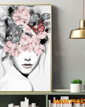 Tranh Cô Gái Tgh1924 - belovedbeyond.com