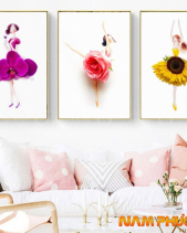 Tranh Cô Gái Hoa Tgh1959 - belovedbeyond.com