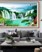 Tranh Treo Tường Thác Nước Đẹp 294Ttn - belovedbeyond.com