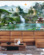 Tranh Lưu Thủy Sinh Tài 392Ttn - belovedbeyond.com