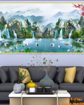 Tranh Phong Cảnh Trù Phú 428Ttn - belovedbeyond.com
