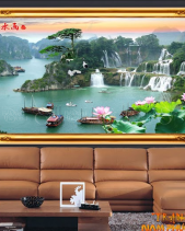 Tranh Phong Cảnh Sông Núi 477Ttn - belovedbeyond.com
