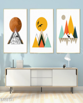 Tranh Núi Đơn Giản Tgh1231 - belovedbeyond.com