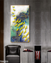 Tranh Đàn Chim Vàng Tgh1235 - belovedbeyond.com
