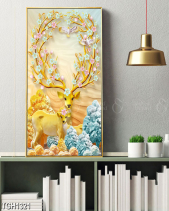 Tranh Treo Tường Hươu Nghệ Thuật Tgh1321 - belovedbeyond.com