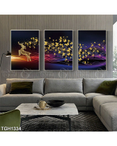 Tranh Hươu Vàng Và Đàn Bướm Tgh1334 - belovedbeyond.com