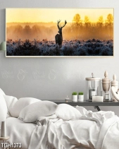 Tranh Hươu Rừng Vàng Bình Minh Tgh1373 - belovedbeyond.com