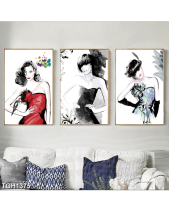 Tranh Bộ 3 Tấm Những Cô Gái Tgh1375 - belovedbeyond.com