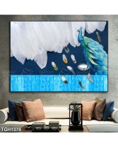 Tranh Nghệ Thuật Chiếc Lông Công Tgh1376 - belovedbeyond.com