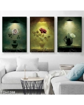 Tranh Bộ 3 Tấm 3 Lọ Hoa Tgh1398 - belovedbeyond.com