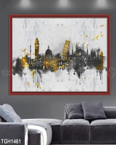 Tranh Thành Phố Trừu Tượng Tgh1461 - belovedbeyond.com