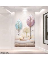 Tranh Chú Hươu Và Cây Lá Tgh1473 - belovedbeyond.com