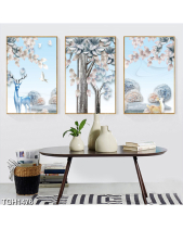 Tranh Cây Và Hươu Tgh1476 - belovedbeyond.com