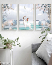 Tranh Hươu Giữa Mùa Đông Tgh1479 - belovedbeyond.com