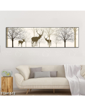 Tranh Đầu Giường Hươu Và Cây Tgh1512 - belovedbeyond.com