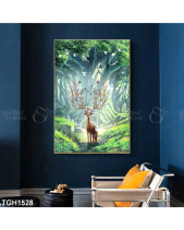 Tranh Hươu Giữa Rừng Tgh1528 - belovedbeyond.com