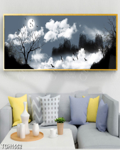 Tranh Núi Và Đêm Trăng Tgh1552 - belovedbeyond.com