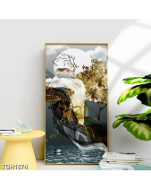 Tranh Chú Hươu Dưới Trăng Tgh1674 - belovedbeyond.com