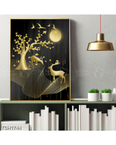 Tranh Cây Và Hươu Tgh1744 - belovedbeyond.com