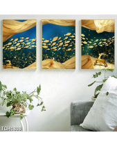 Tranh Đàn Cá Tgh1808 - belovedbeyond.com