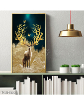 Tranh Hươu Nghệ Thuật Tgh1829 - belovedbeyond.com