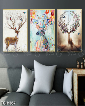 Tranh Hươu Sừng Cây Tgh1857 - belovedbeyond.com