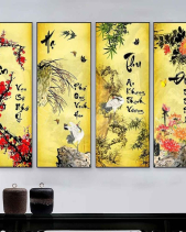 Tranh Tứ Quý Xhtđ - belovedbeyond.com