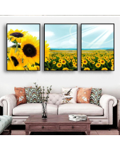 Tranh Bộ Hoa Hướng Dương - belovedbeyond.com