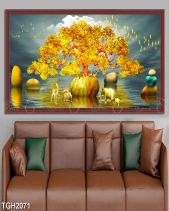 Tranh Cây Vàng Tgh2071 - belovedbeyond.com