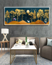 Tranh Cảnh Rừng Cây Khô Tgh2107 - belovedbeyond.com