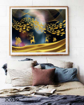 Tranh Đàn Cá Jc039 - belovedbeyond.com