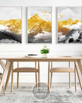 Tranh Dãy Núi Vàng Jc003 - belovedbeyond.com