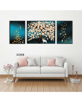 Tranh Cây Hoa Và Hươu Jc058 - belovedbeyond.com