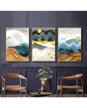 Tranh Dải Sóng Jc077 - belovedbeyond.com