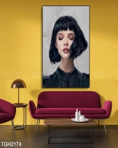 Tranh Sơn Dầu Cô Gái Nghệ Thuật Tgh2174 - belovedbeyond.com