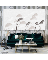 Tranh Cánh Đồng Cây Lau Tgh2177 - belovedbeyond.com