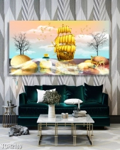 Tranh Decor Thuyền Buồm 3D Tgh2189 - belovedbeyond.com