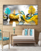 Tranh 3D Hươu Và Dãi Vân Vàng Tgh2228 - belovedbeyond.com