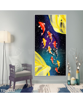 Tranh Đàn Cá Phong Thủy Tgh2232 - belovedbeyond.com