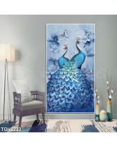 Tranh Công Đứng 3D Tgh2233 - belovedbeyond.com