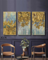 Tranh Lá Vàng Jc176 - belovedbeyond.com