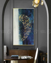 Tranh Cá Và Thác Nước Jc168 - belovedbeyond.com