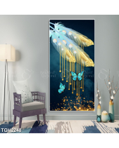 Tranh 3D Lông Vũ Và Bướm Tgh2248 - belovedbeyond.com