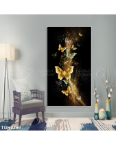 Tranh Đàn Bướm Dưới Dãi Vân Sáng Tgh2269 - belovedbeyond.com