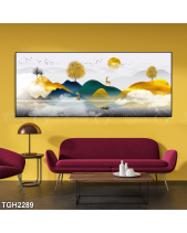 Tranh 3D Núi Vàng Sông Nước Tgh2289 - belovedbeyond.com