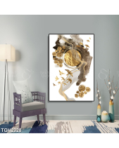 Tranh Trừu Tường Đàn Cá Tgh2328 - belovedbeyond.com